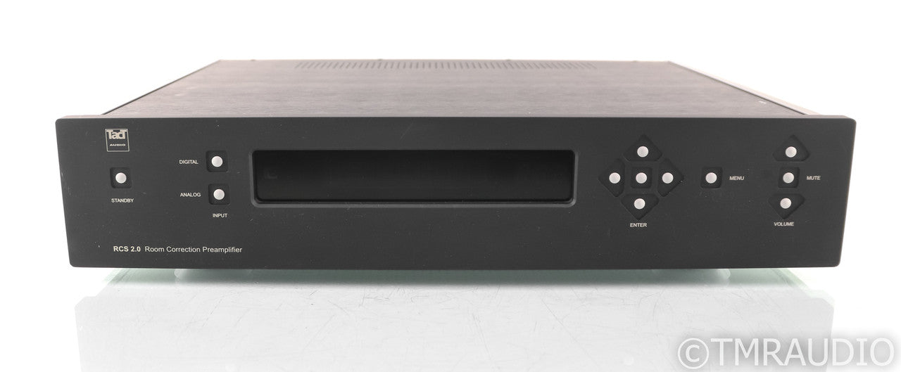 TacT Audio RCS 2.0 Room Correction Stereo Preamplifier; Black (No Remote)