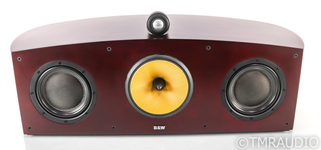 B&W Nautilus HTM1 Center Channel Speaker; HTM-1; Cherry