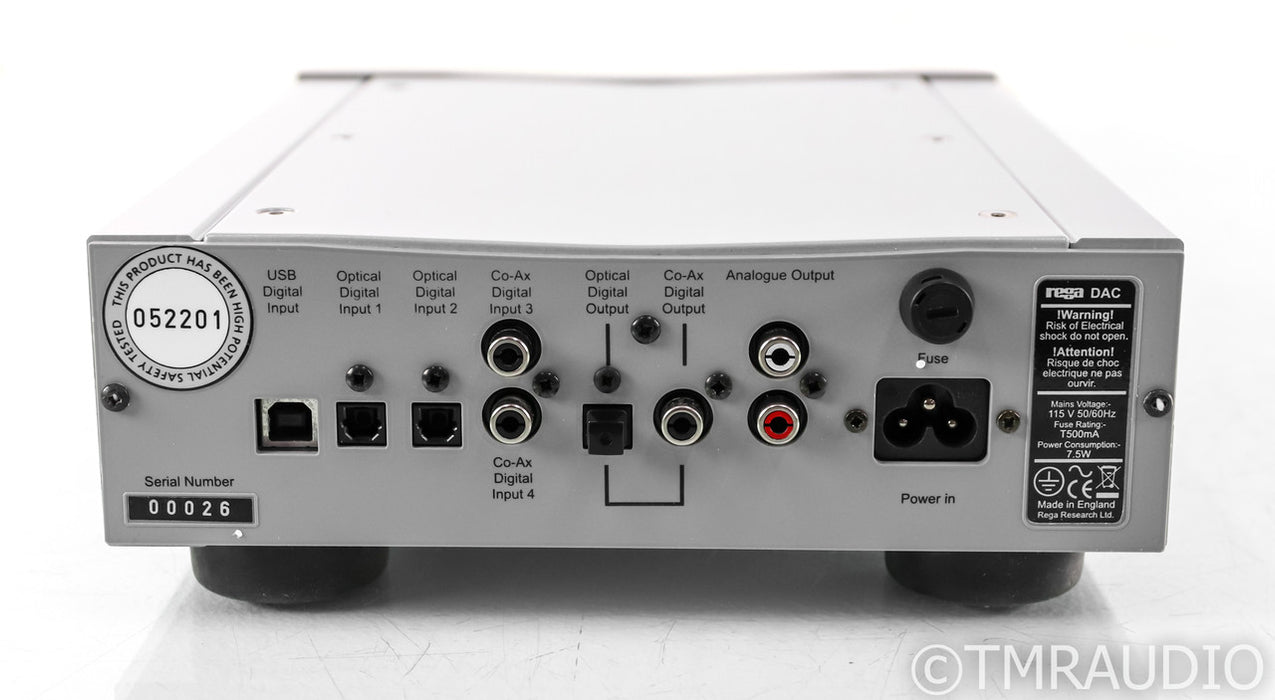 Rega DAC; D/A Converter; Silver