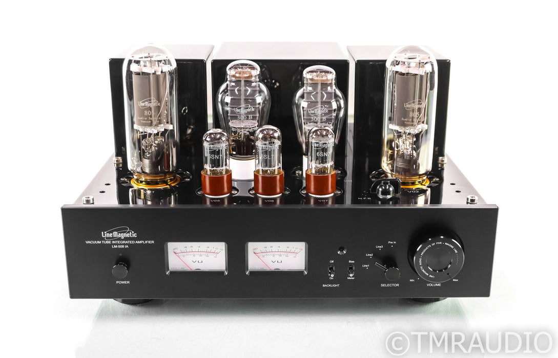 Line Magnetic LM-508IA Stereo Tube Integrated Amplifier; LM508IA; Remote