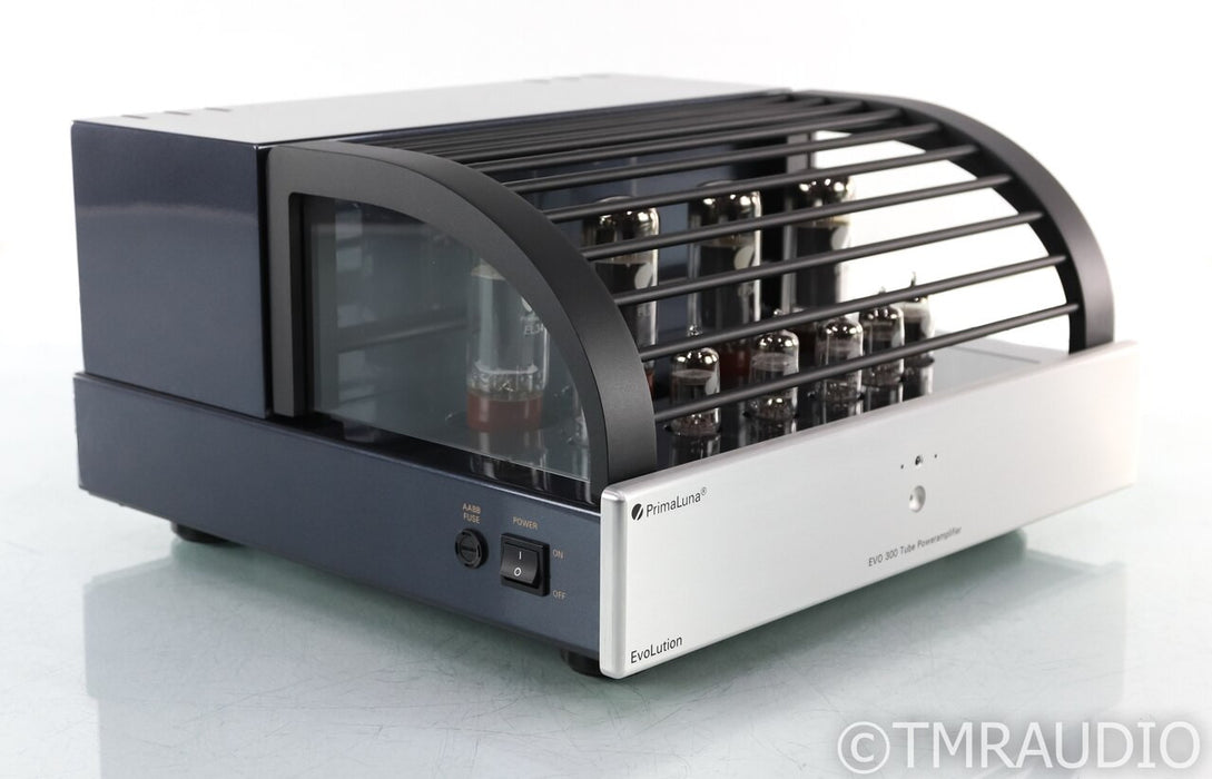 PrimaLuna EVO 300 Stereo Tube Power Amplifier; EVO300; Remote - Mint