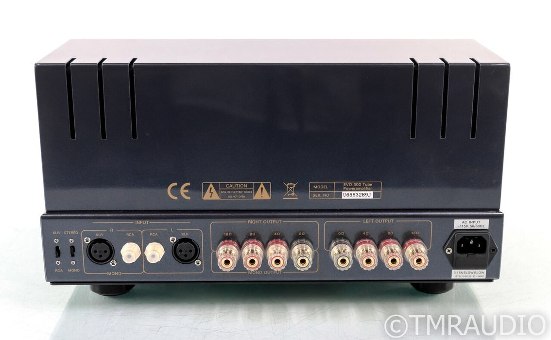 PrimaLuna EVO 300 Stereo Tube Power Amplifier; EVO300; Remote - Mint