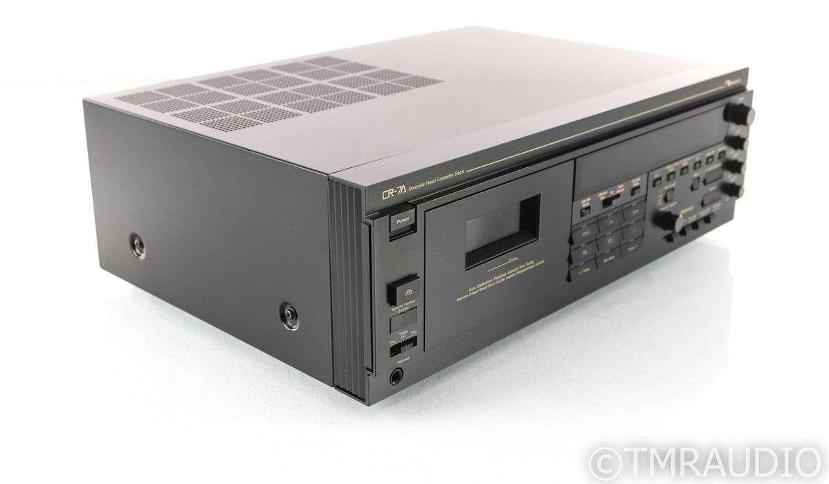 Nakamichi CR-7A Vintage Cassette Player; Tape Recorder; CR7A