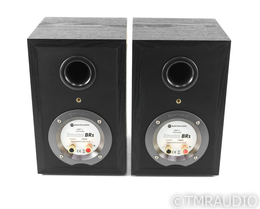 Monitor Audio Bronze BR1 Bookshelf Speakers; Black Pair; BR-1