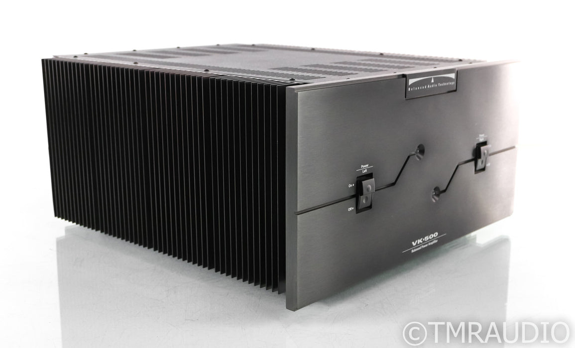Balanced Audio Technology VK-500 Dual Mono Power Amplifier; VK500; BAT-PAK Upgrade