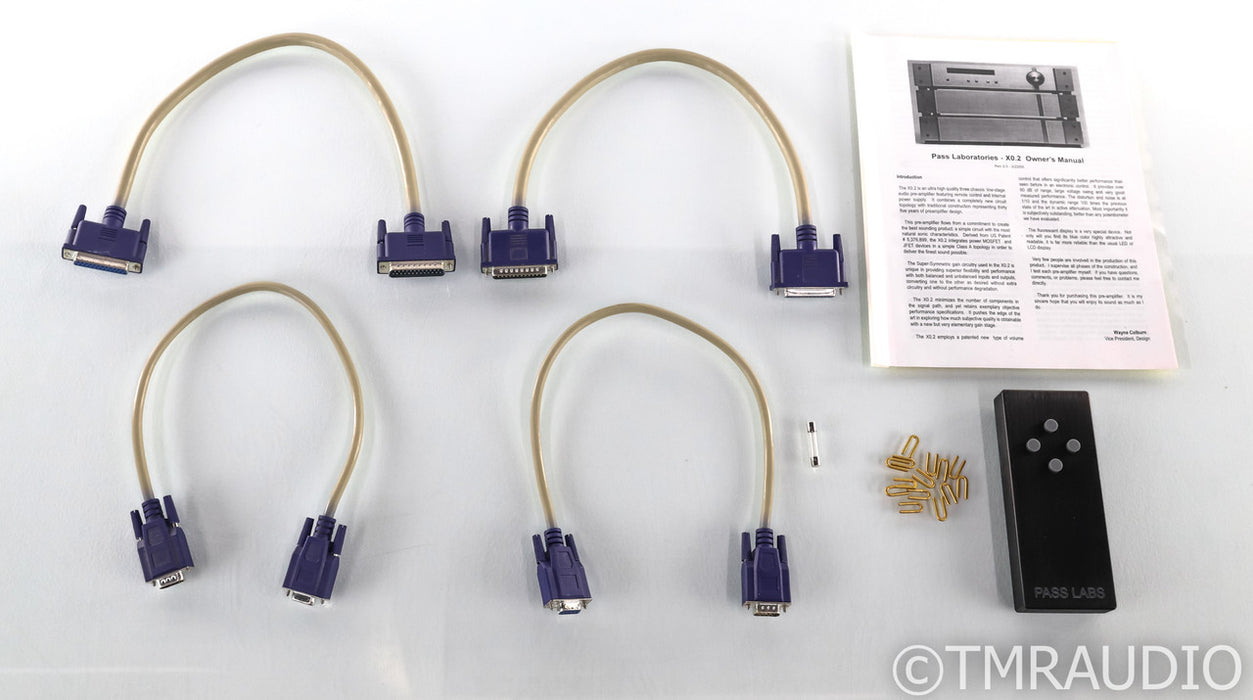 Pass Labs X0.2 Stereo / Dual Mono Preamplifier; X-0.2