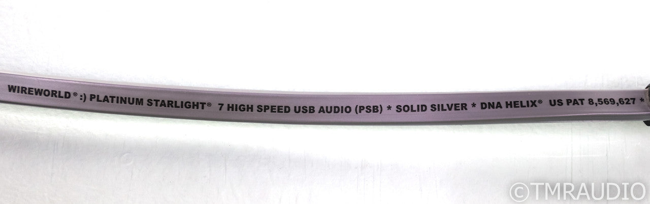 WireWorld Platinum Starlight 7 USB Cable; .5m Digital Interconnect