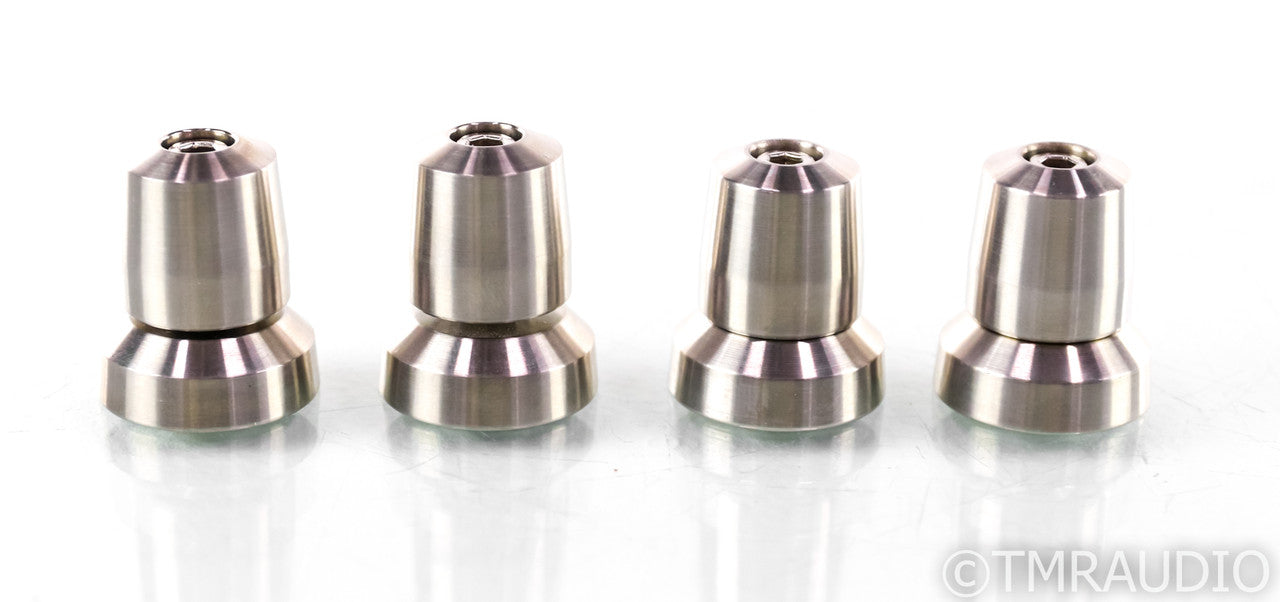 Stillpoint Ultra Mini Isolation Feet; Set of 4; Silver (1/0)