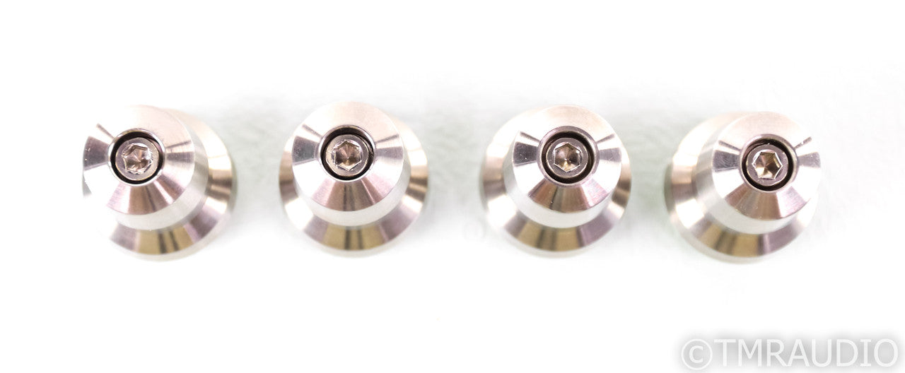 Stillpoint Ultra Mini Isolation Feet; Set of 4; Silver (1/0)