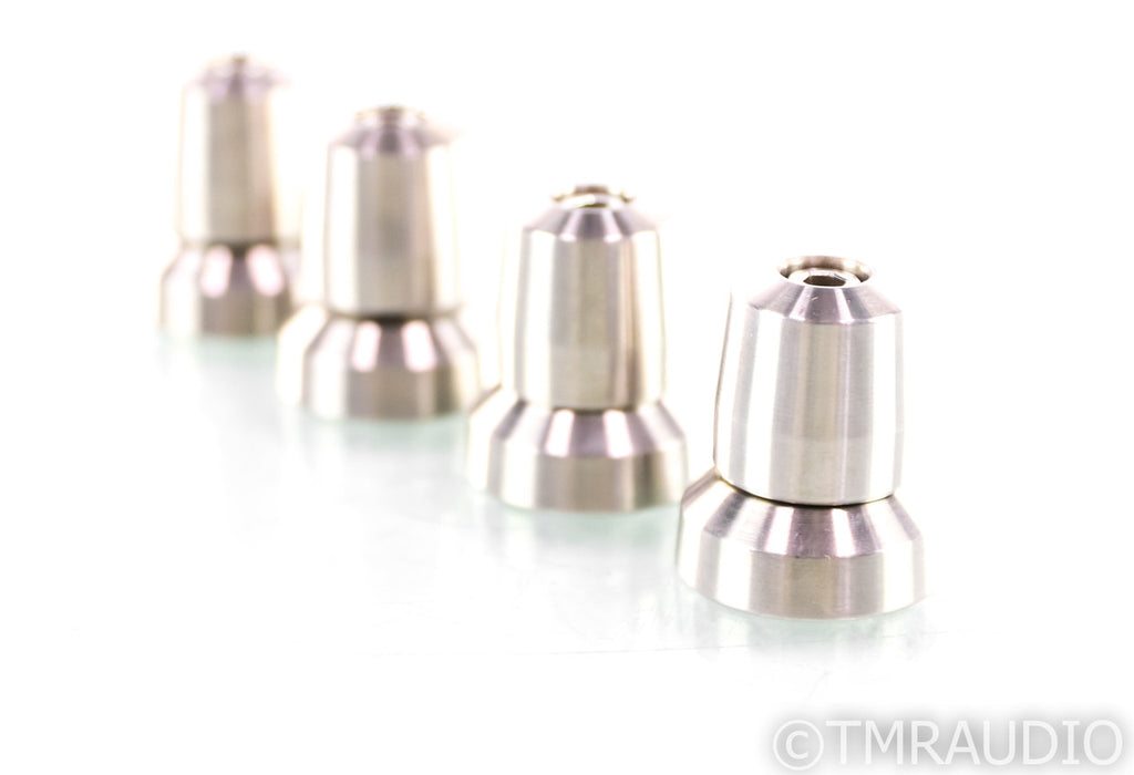 Stillpoint Ultra Mini Isolation Feet; Set of 4; Silver (1/0)