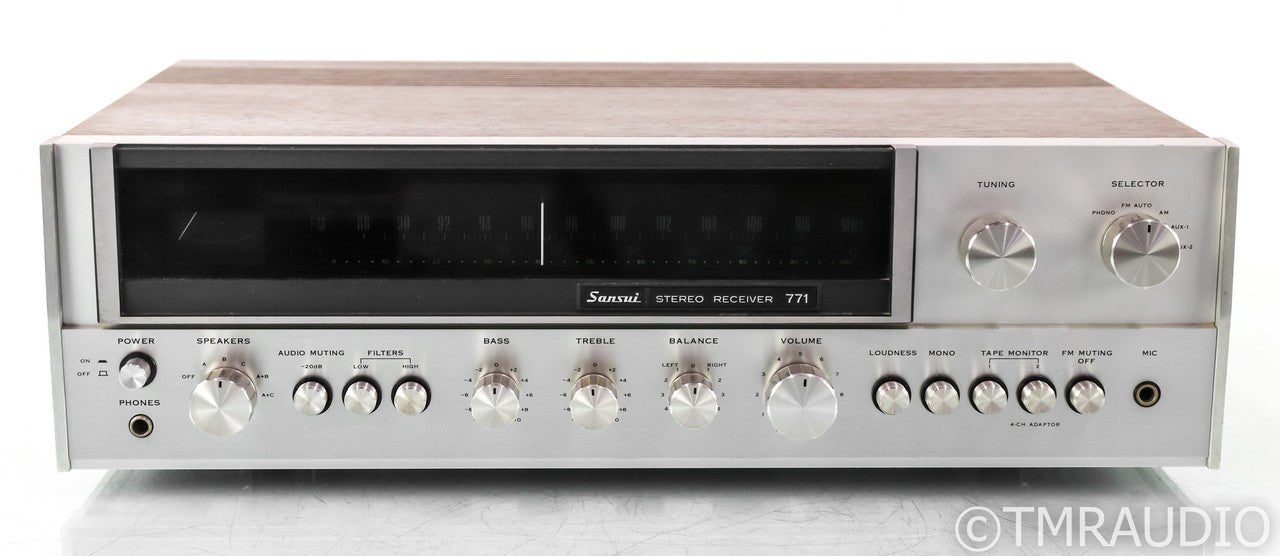 Sansui 771 Vintage Stereo Receiver; MM Phono; Excellent Condition
