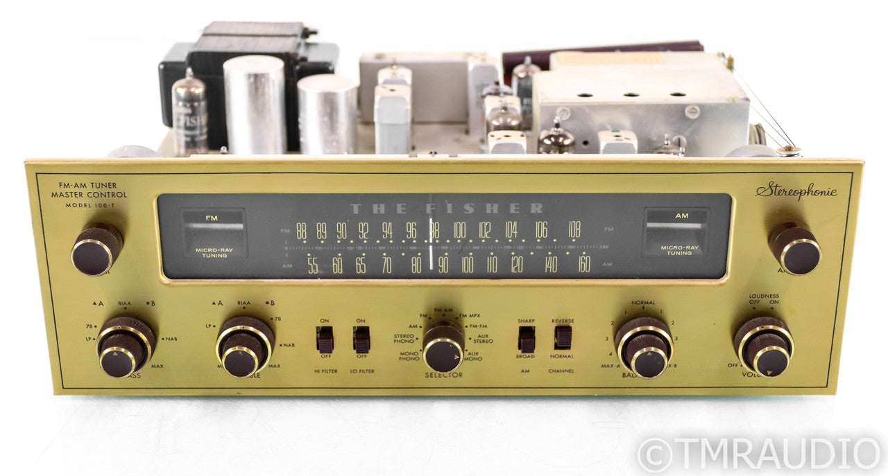 Fisher 100-T Vintage Stereo Tube AM / FM Tuner