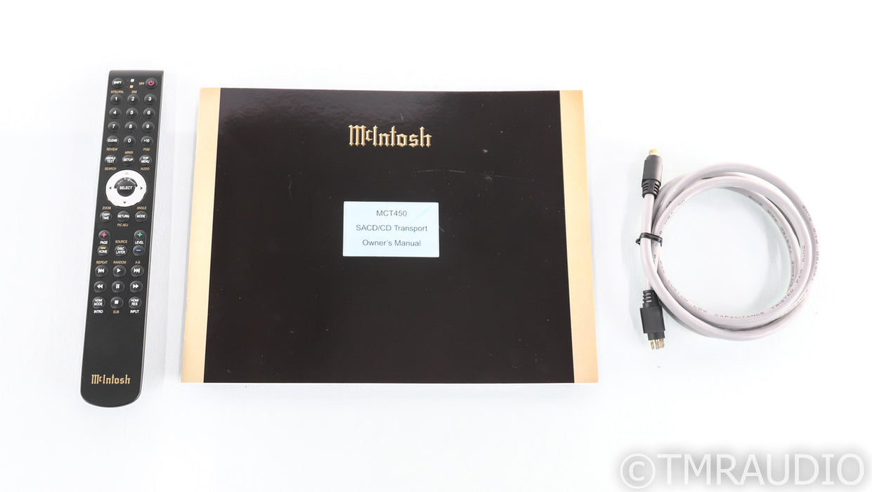 McIntosh MCT450 SACD / CD Transport; MCT-450; Remote