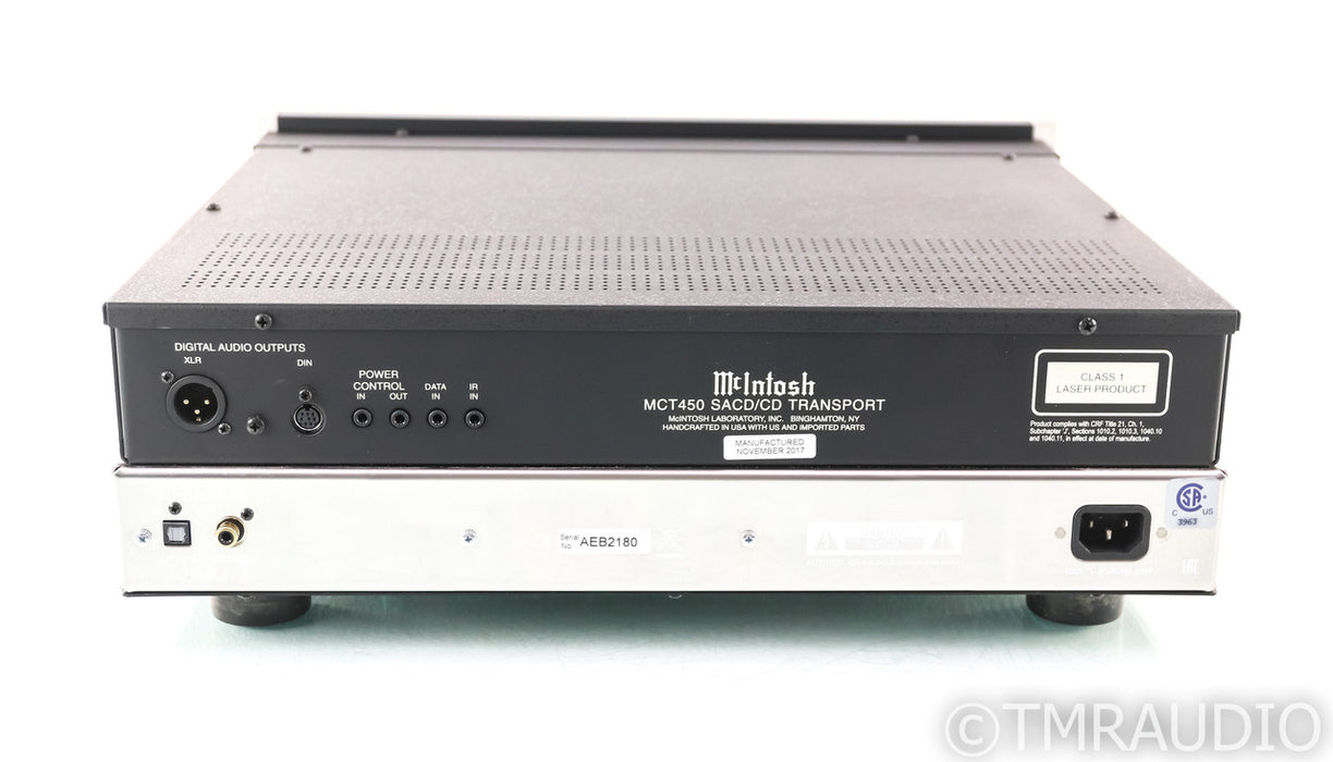 McIntosh MCT450 SACD / CD Transport; MCT-450; Remote