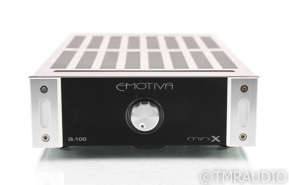 Emotiva MiniX A-100 Stereo Power Amplifier; A100; Black