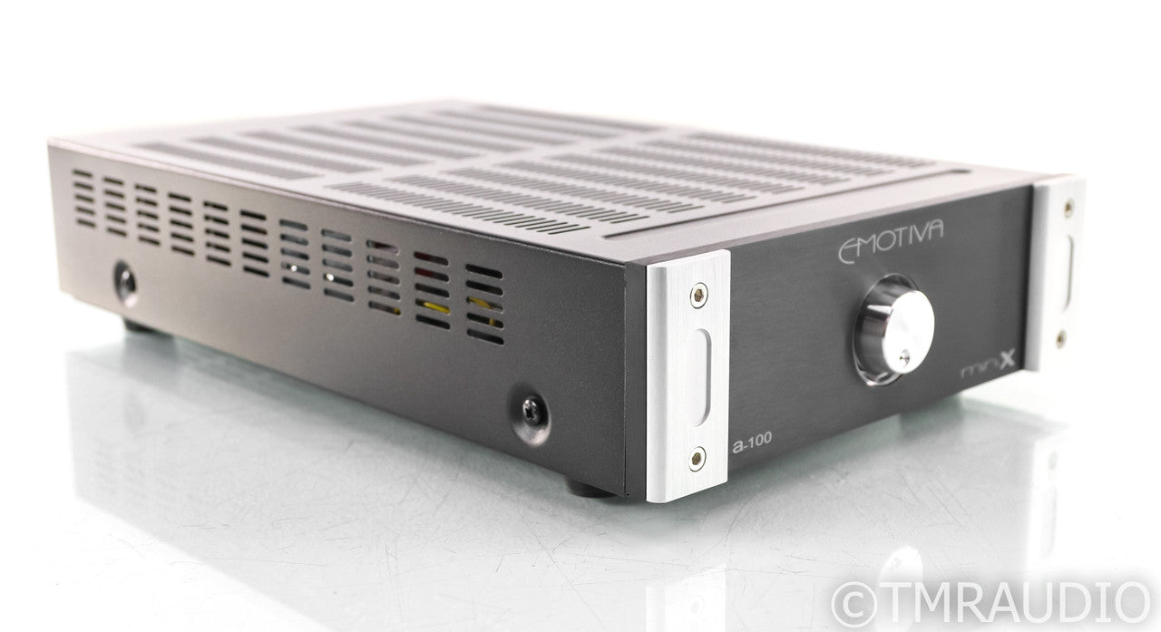 Emotiva MiniX A-100 Stereo Power Amplifier; A100; Black