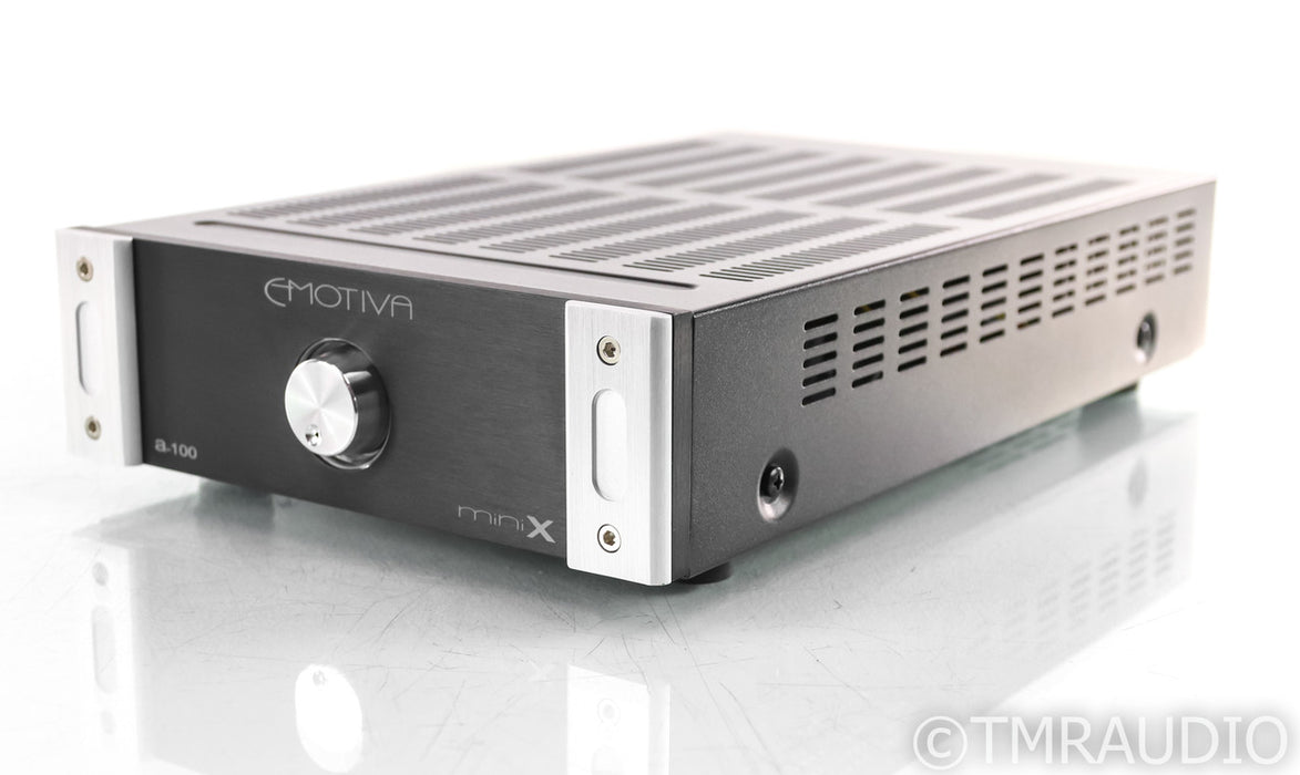 Emotiva MiniX A-100 Stereo Power Amplifier; A100; Black