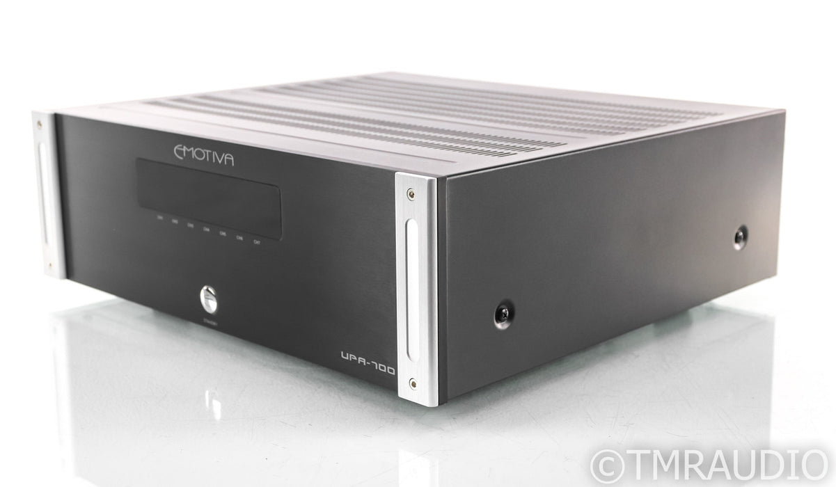 Emotiva UPA-700 7 Channel Power Amplifier; UPA700; Black