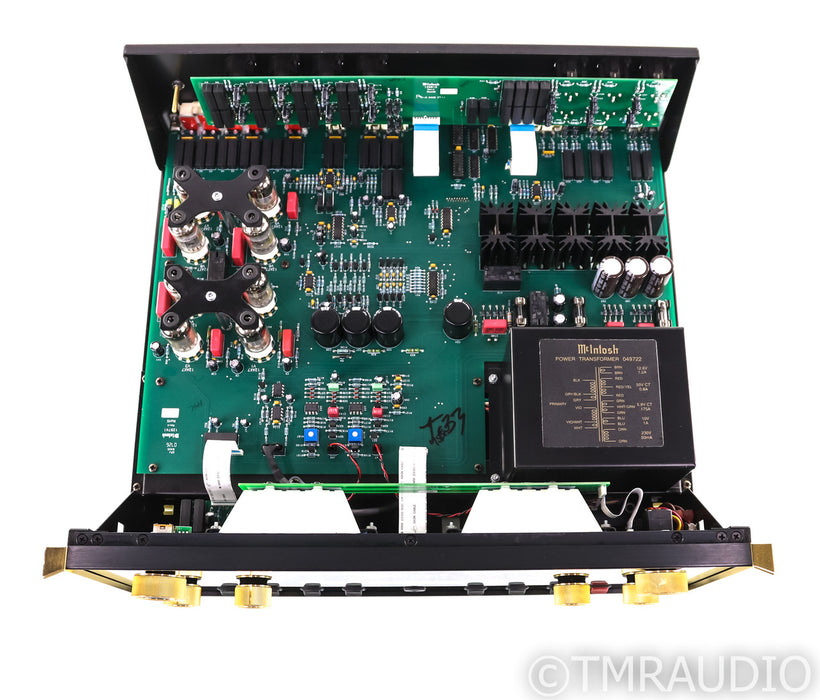 McIntosh C2200 Stereo Tube Preamplifier; C-2200; Limited Edition; Gold; Remote