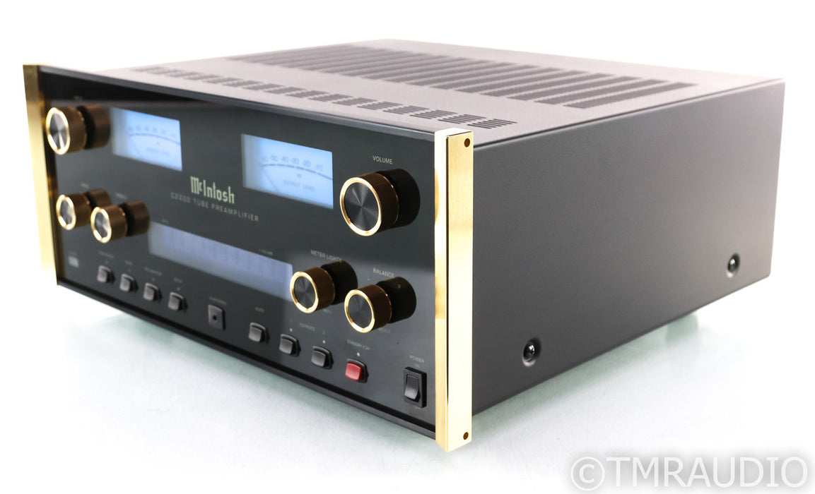McIntosh C2200 Stereo Tube Preamplifier; C-2200; Limited Edition; Gold; Remote