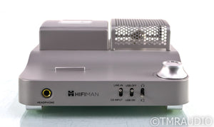 Hifiman EF100 Tube Hybrid Headphone Amplifier; Mira3; MM Phono; Remote (Cracked Faceplate)