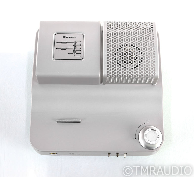 Hifiman EF100 Tube Hybrid Headphone Amplifier; Mira3; MM Phono; Remote (Cracked Faceplate)