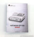 Hifiman EF100 Tube Hybrid Headphone Amplifier; Mira3; MM Phono; Remote (Cracked Faceplate)