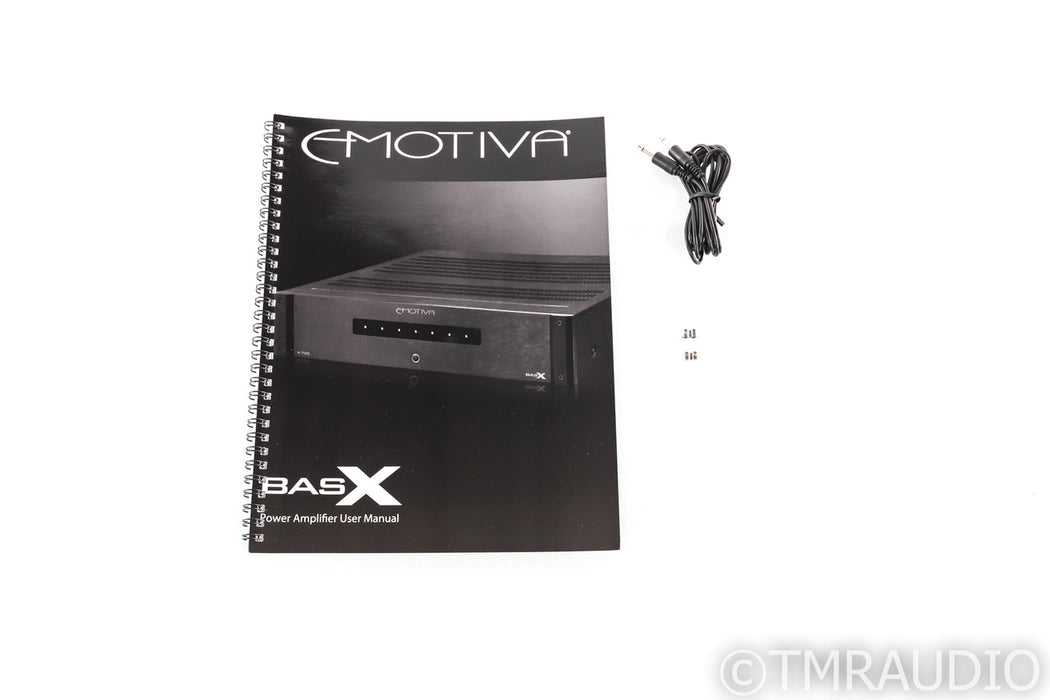 Emotiva BasX A-500 5 Channel Power Amplifier; A500; Black