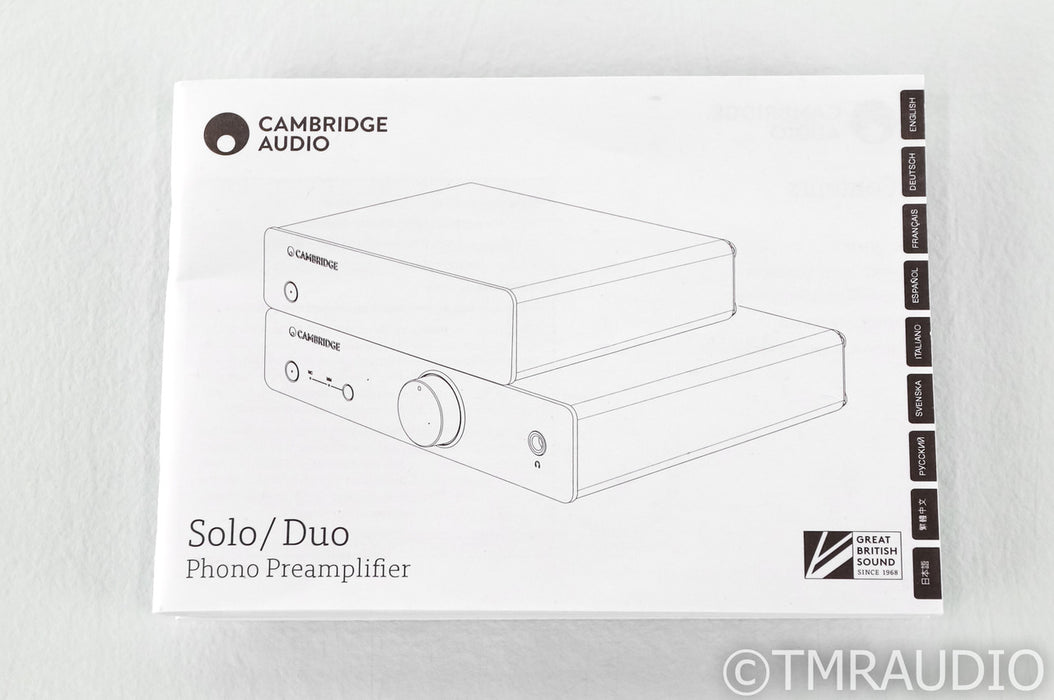 Cambridge Audio Duo MM / MC Phono Preamplifier