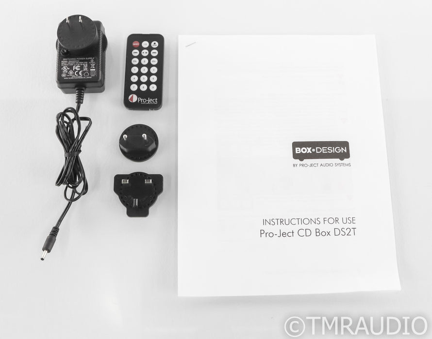 Pro-Ject CD Box DS2T CD Transport; DS2-T; Black; Remote