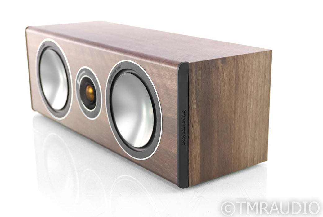 Monitor Audio Bronze Centre Center Channel Speaker; Walnut