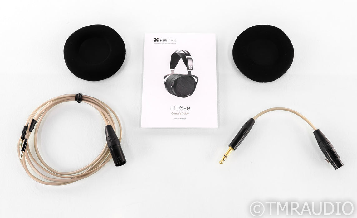 Hifiman HE6se Open Back Planar Magnetic Headphones; HE-6 SE; Black