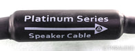 WyWires Platinum Series Speaker Cables; 8ft Pair
