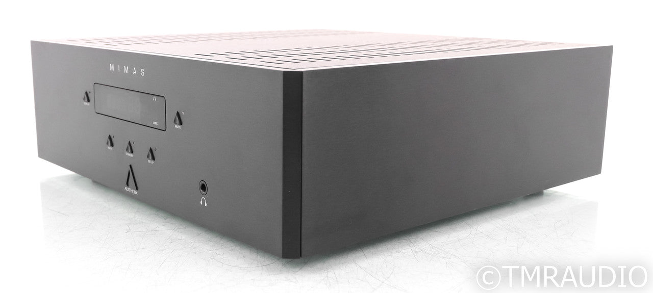 Aesthetix Mimas; Integrated Amplifier; Phono, DAC, Black; Integrated Amplifier; Phono, DAC, Black