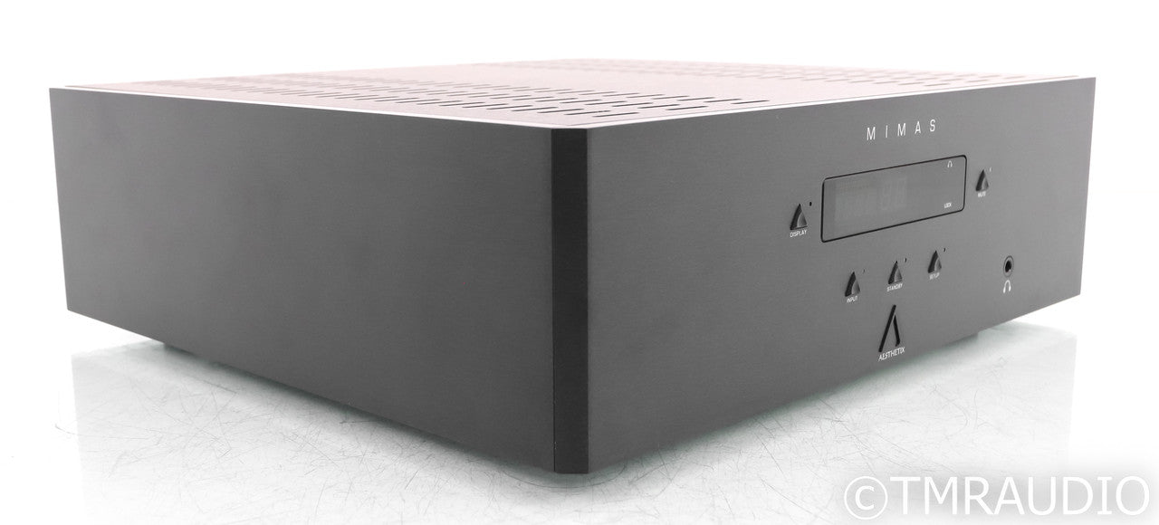 Aesthetix Mimas; Integrated Amplifier; Phono, DAC, Black; Integrated Amplifier; Phono, DAC, Black