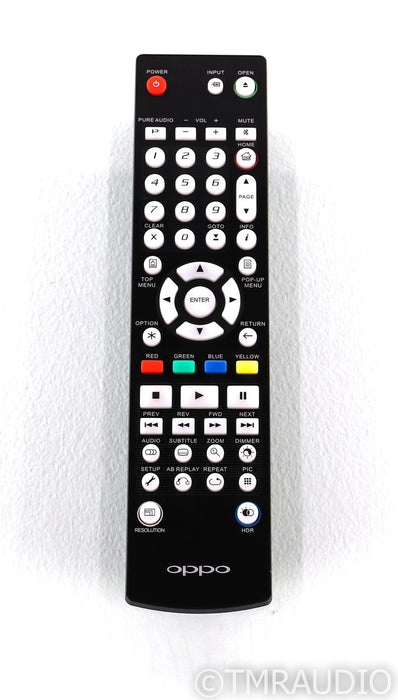 Oppo UDP-203 Universal 4K UHD Blu-Ray Player; UDP203; HDR; Remote