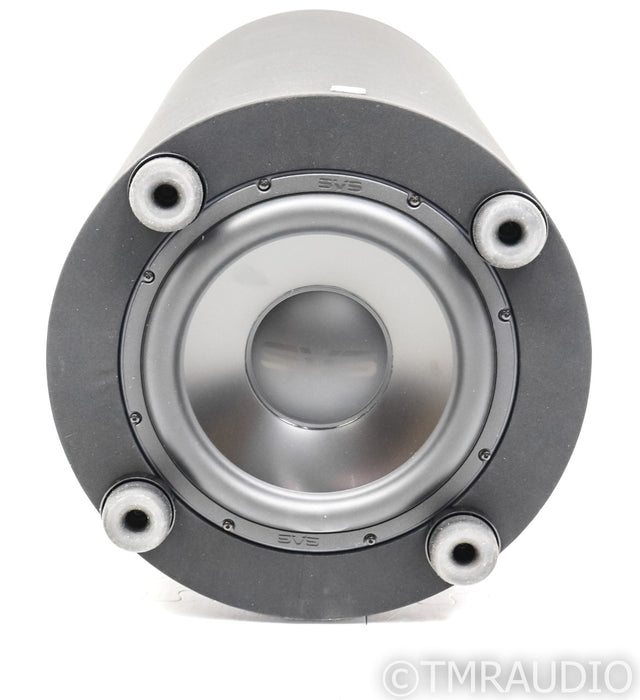 SVS PC-2000 Pro 12" Powered Cylinder Subwoofer; Piano Gloss Black