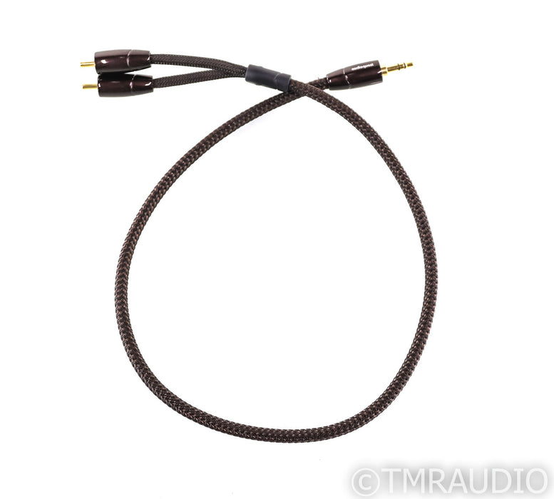 AudioQuest Big Sur RCA to 3.5mm Cable; Single .5m Interconnect