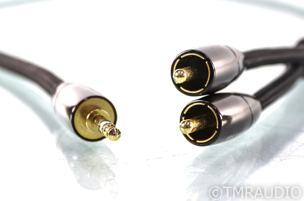 AudioQuest Big Sur RCA to 3.5mm Cable; Single .5m Interconnect