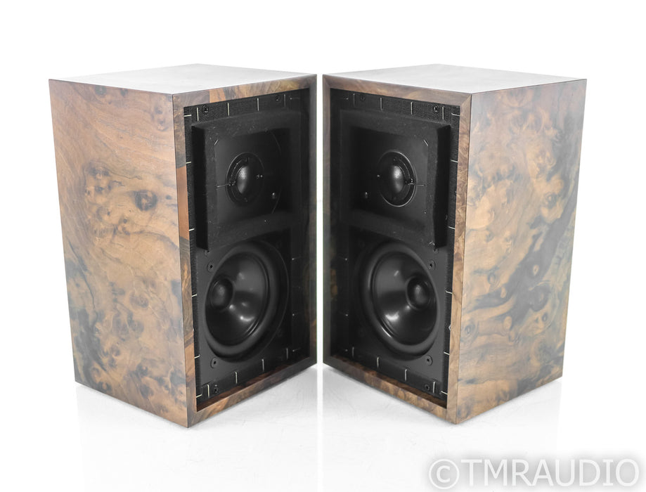 Falcon Acoustics LS3/5a Bookshelf Speakers; Burled Walnut Pair
