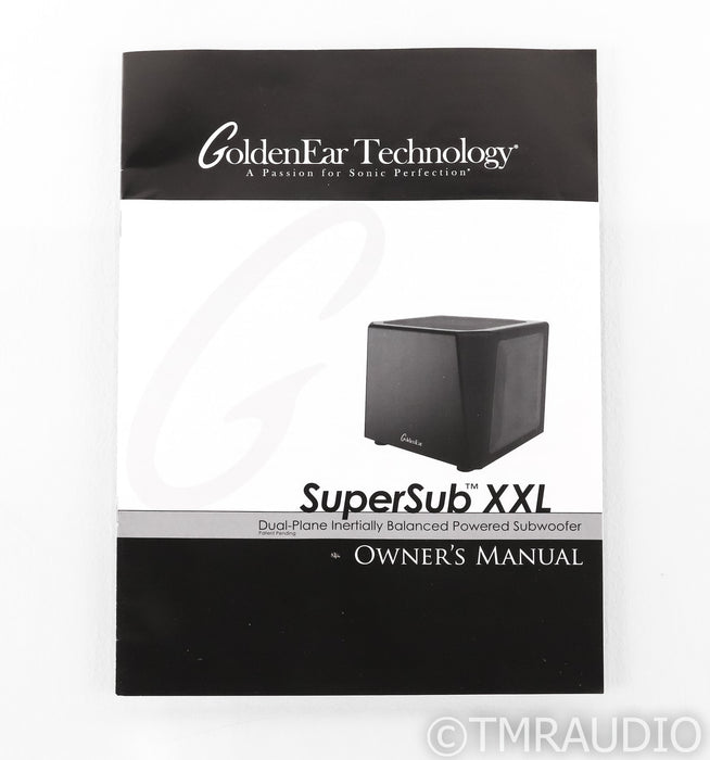 GoldenEar Super Sub XXL Dual 12" Powered Subwoofer