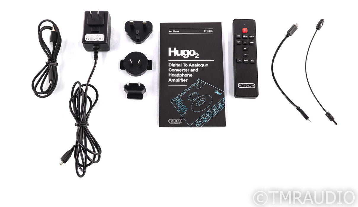 Chord Hugo 2 DAC / Headphone Amplifier; D/A Converter; Black; USB; Bluetooth