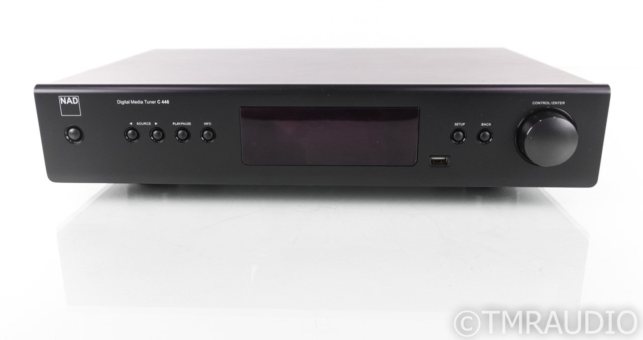 NAD C 446 Network Streamer / Tuner; C446; Remote