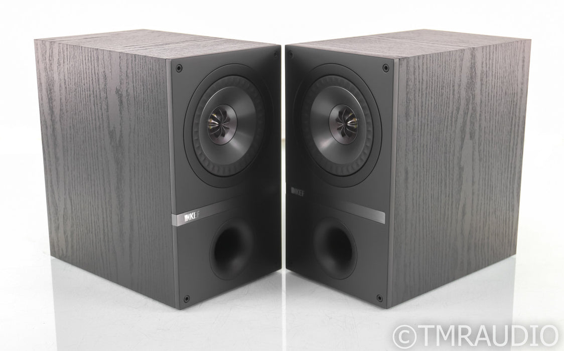 KEF Q100 Bookshelf Speakers; Black Pair; Q-100