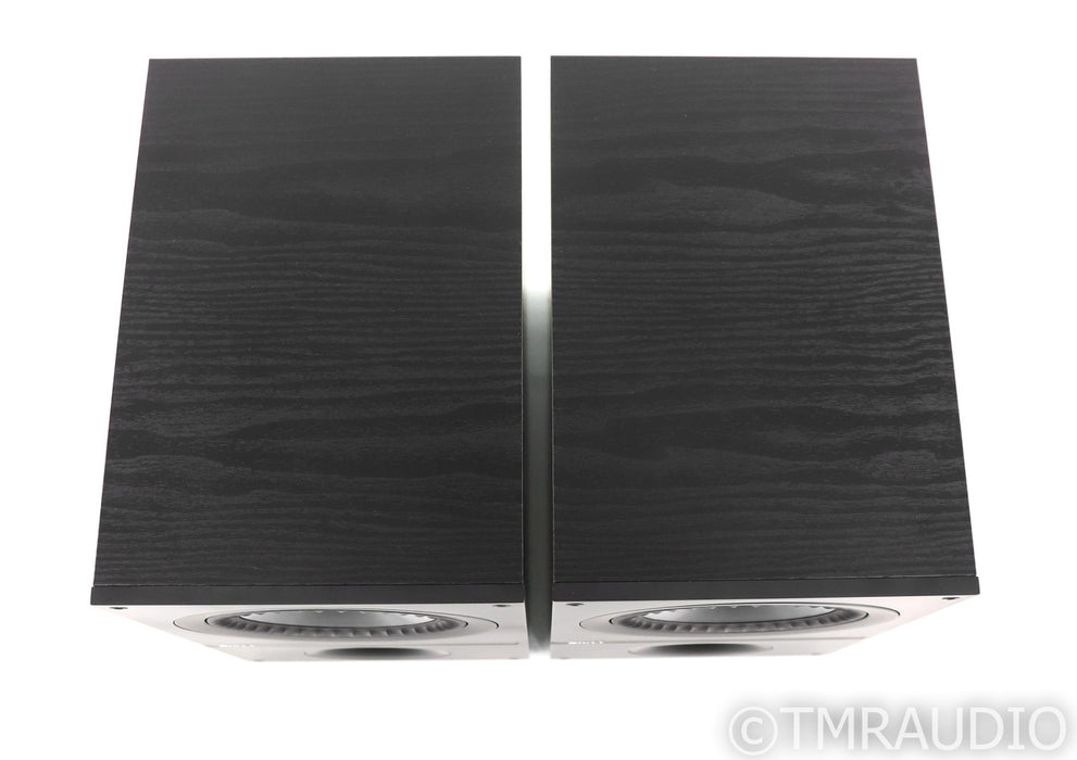 KEF Q300 Bookshelf Speakers; Black Oak Pair; Q-300