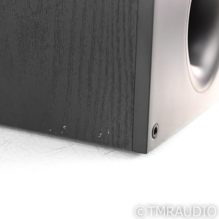 KEF Q300 Bookshelf Speakers; Black Oak Pair; Q-300