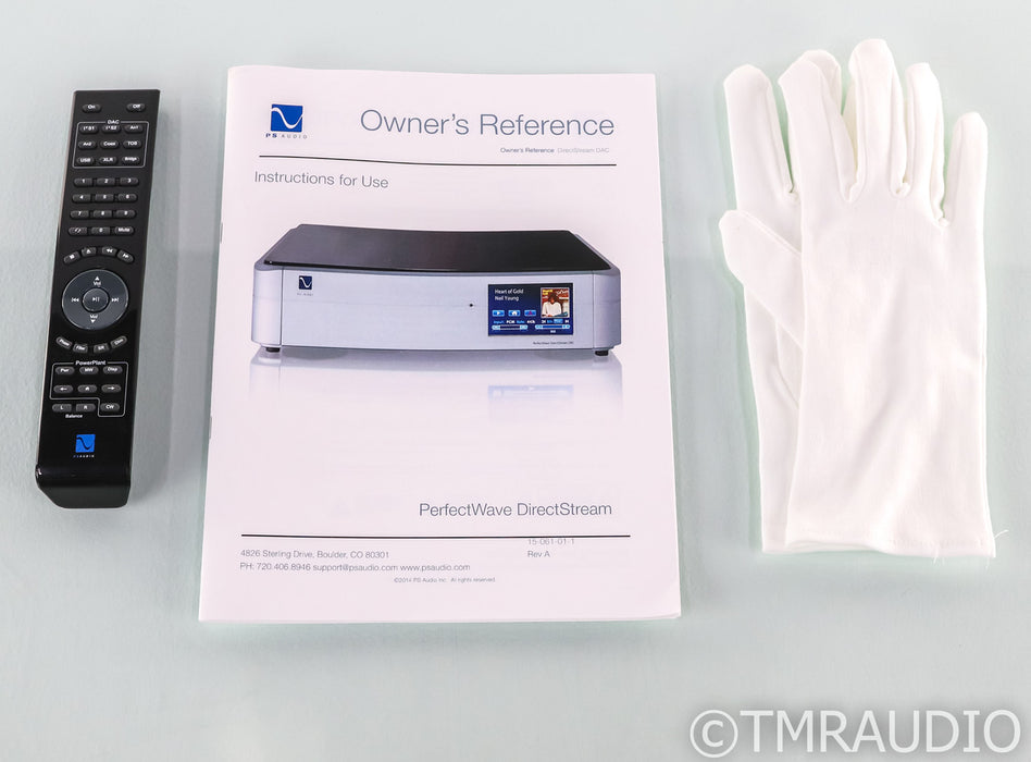 PS Audio PerfectWave DirectStream DAC; D/A Converter; DSD; Remote (Used)
