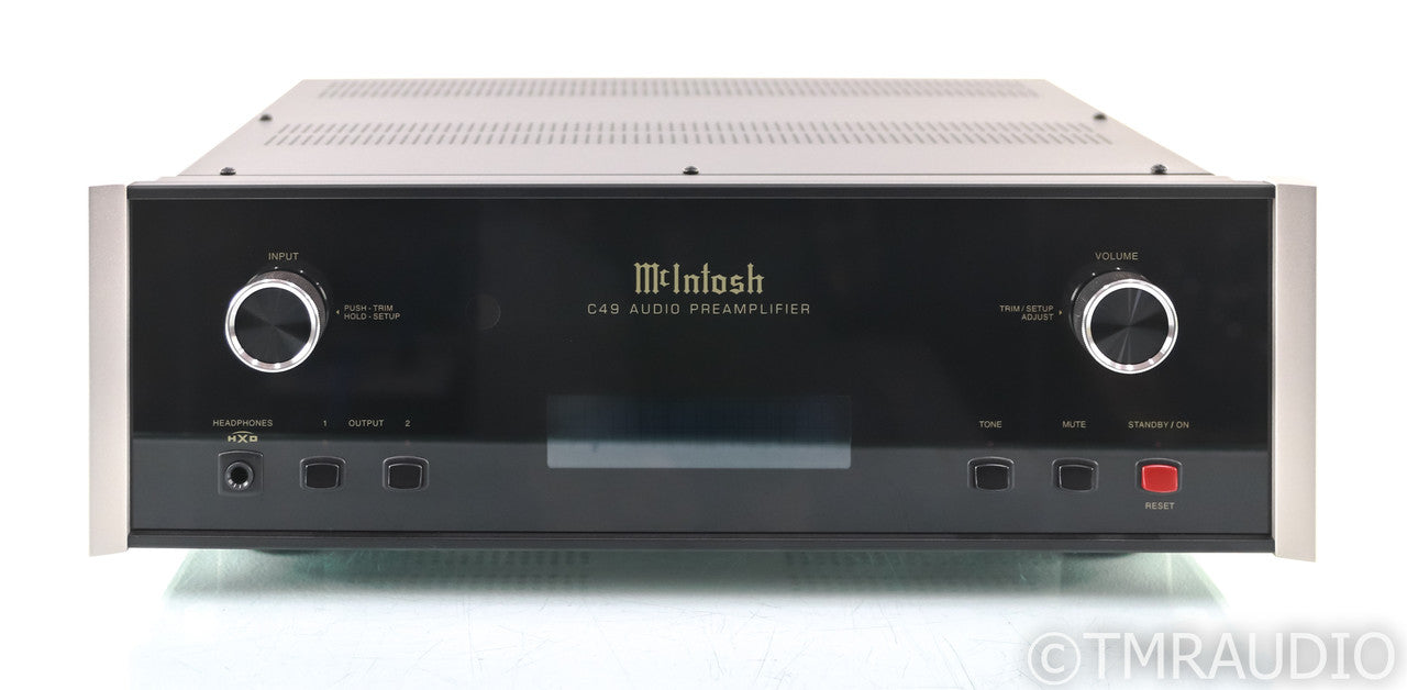 McIntosh C49 Stereo Preamplifier; C-49; MM / MC Phono; Remote