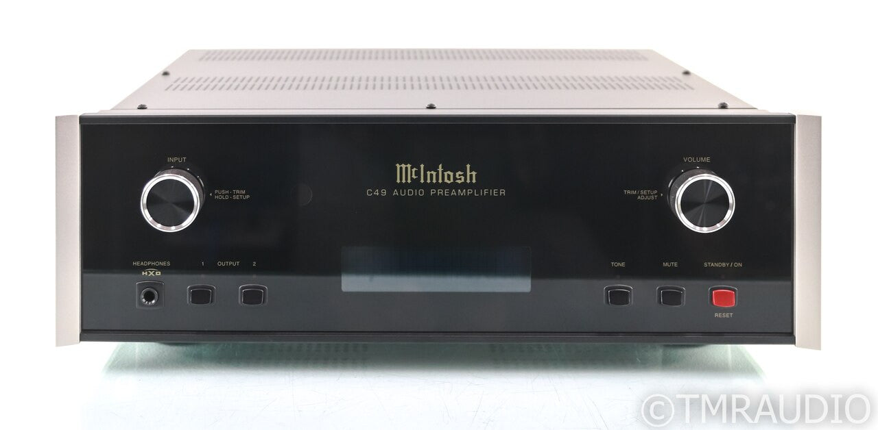 McIntosh C49 Stereo Preamplifier; C-49; MM / MC Phono; Remote