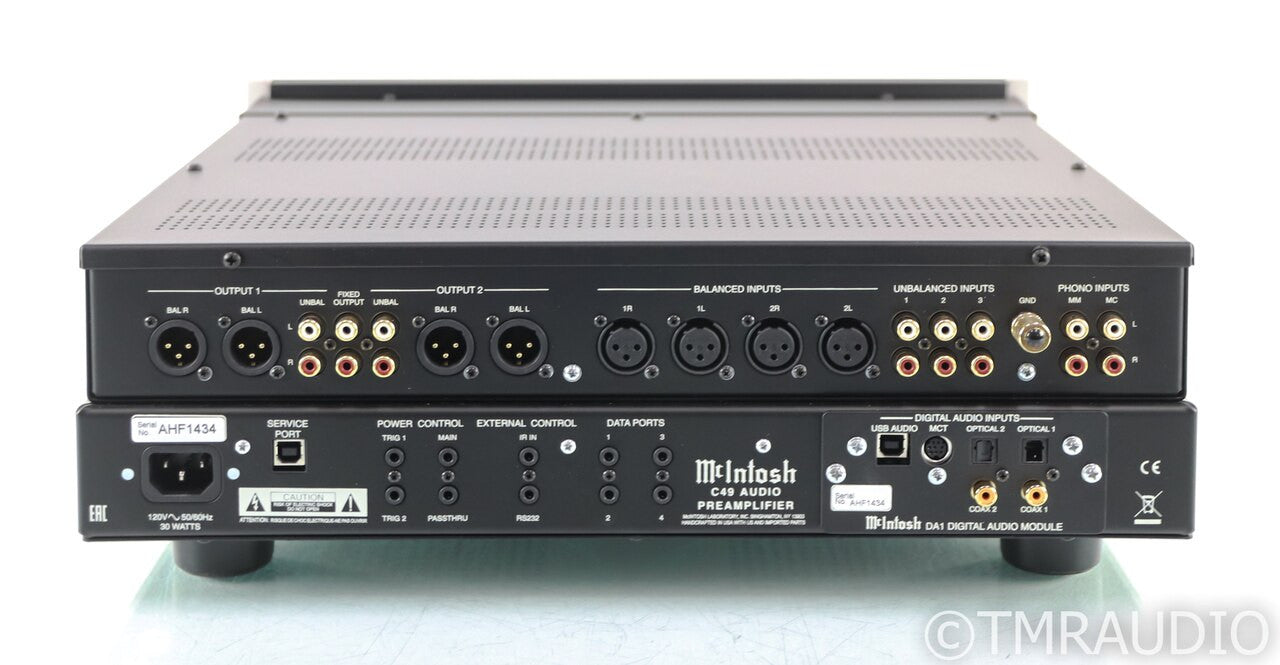 McIntosh C49 Stereo Preamplifier; C-49; MM / MC Phono; Remote